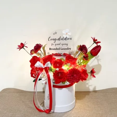 Bloom Box Akrilik Ucapan Grand Opening Pondok Aren