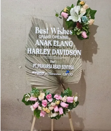 Papan Akrilik Ucapan Grand Opening Pondok Aren